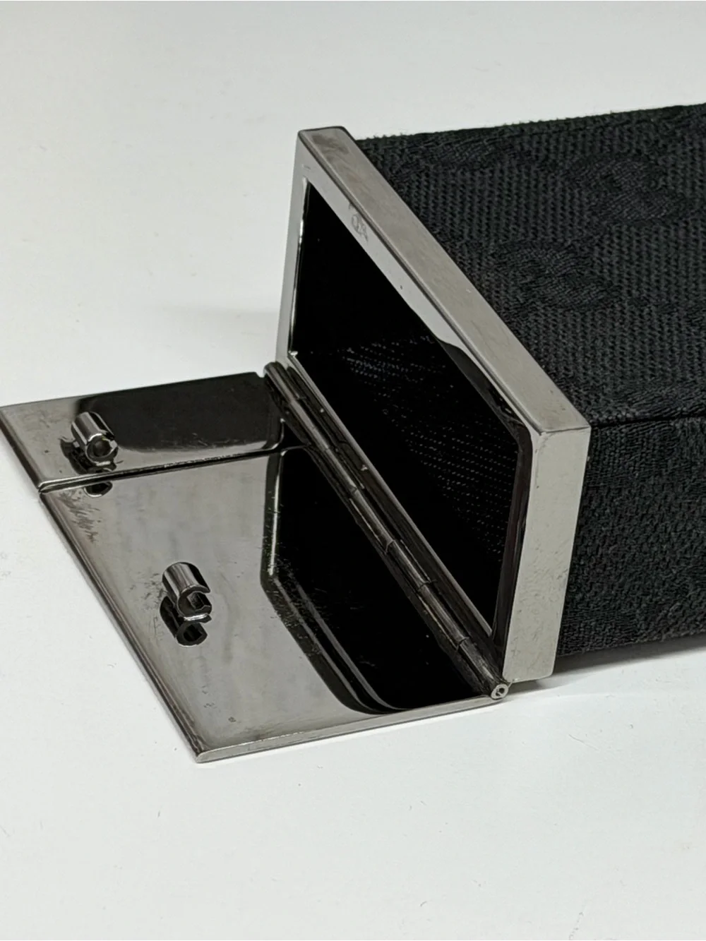 Vintage Gucci Black GG Canvas Case